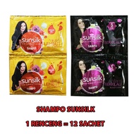 Shc02 - SHAMPOO SUNSILK SACHET BLACK SHINE SHAMPOO SUNSILK SOFT & SMOOTH