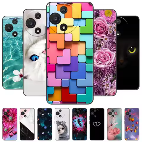 For TCL 60 5G Case Cover For TCL60 5G T521H Case Shockproof Soft Silicon Phone Cases For TCL 60 5G B