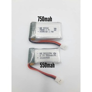Syma X5C X5SC X5SW Spare Part 08 1S 3.7v 750mAh Upgrade Lipo drone Battery 4cm x 2.5cm drone.