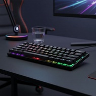 AULA Win 60HE Magnetic-Mechanical Gaming Keyboard: Black Wired, RGB, DIY, FPS Papan Kekunci Permaina