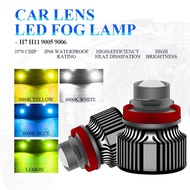 2PCS Projetor Lens Fog Light Turbo LED Bulbs 6000K HB3 HB4 Auto Lamp 12V 24V 30000Lm Car Headlight