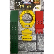 BNB CUSTOM GA900 RASTA FOR ORIGINAL GSHOCK