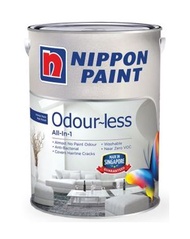 Nippon Paint Odour-less All-in-1 ( 1 Litre ) RED Base 1
