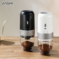 JIASHI เครื่องบดเครื่องทำกาแฟไฟฟ้าขนาดเล็กใช้ในครัวเรือนเครื่องบดถั่วกาแฟผงเครื่องบดกดให้แตกเครื่องบดถั่วแบบพกพา