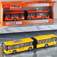 Literary Car Play Bus Bus Toy Car Large Bus Car Open Door Storytelling Toy Car Bus Model