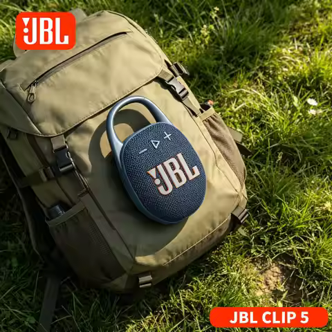 Genuine Original JBL Clip 5 Pocket Size Portable Wireless Speaker Clear Sound Effect Waterproof Outd