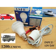 NIGHT MARKET DC LED BULB 12V 24V E27 12W