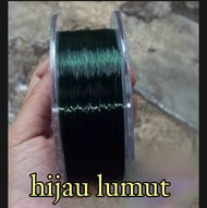 Senar pancing super kuat 0.18 paling kuat 1800 meter kecil super kuat anti keriting hijau lumut zawa
