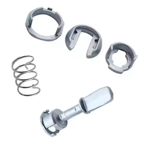 5Pcs Door Lock Core Repair Kit For Golf MK4 1997 2005 OEM Part Numbers 1U0837167 1U0837168 Compatibl