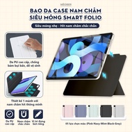 Smart folio ultra-thin magnetic iPad case for Pro 11 Air 4 5 6 cover Mini 6 7 by CatBer
