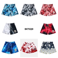 Retro American BKTSQD Full Print Letter Sports Casual Fashion All-Match Running Quick-Drying Basketb
