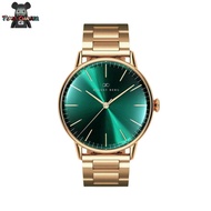 August Berg Serenity Link 40mm Greenhill Gold Watch 10240D11SGD