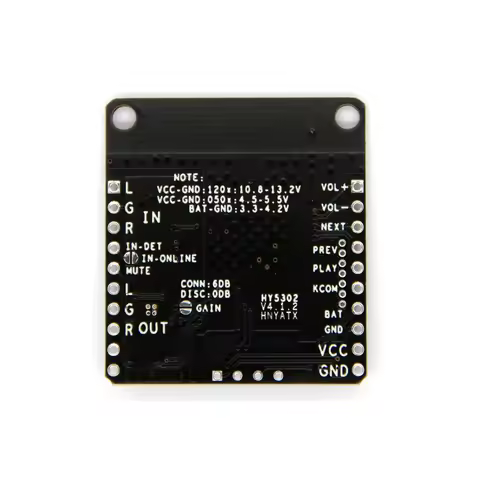 B50B-QCC3031 APTXHD With Audio Input AUX Lossless Music Hifi Bluetooth-Compatible 5.0 Receiver Board