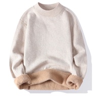 UMORE.FOR.MEN ✨พร้อมส่ง (ใส่ได้ทั้ง ช\ญ) Chiffon fleece Sweater รุ่นนี้เต็ม10ไม่หักครับ ดีเทลผ้านุ่