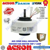 ACSON Original Wall Mounted Air Cond Indoor Unit Fan Motor For 1.0HP/1.5HP/2.0HP/2.5HP Complete Rubber Mounting Bush