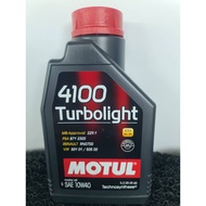 MOTUL 4100 TURBOLIGHT 10W-40 (1LITER)