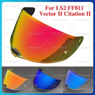 FF811 Motorcycle Helmet Lens For LS2 FF811 Vector II Citation II Helmet Visor Windshield Shield Glas