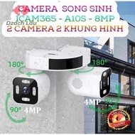 A10s Outdoor Biological iCam365 Camera 8MP (4MP + 4MP)