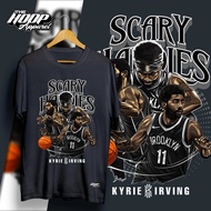 THE HOOP APPAREL KYRIE IRVING SCARY HANDLES GRAPHIC COTTON TSHIRT FOR MEN & WOMEN WITH FREE STICKER