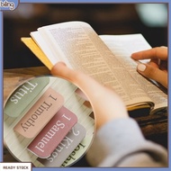 {biling}  Journaling Tools Bible Study Tools Boho Bible Index Stickers Colorful Self-adhesive Tabs for Easy Navigation