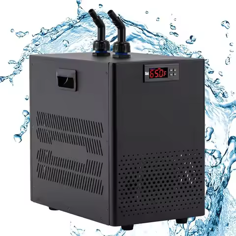 AL-160 Fish Tank Chiller Household Aquarium Refrigerator 130W Automatic Constant Temperature Aquariu