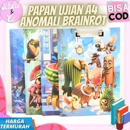 BRAINROT ANOMALI EXAM BOARD UNIQUE CUTE BRAINROT TUNG ANOMALI ROAD BOARD CUTE CLIPBOARD A4 BRAINROT 