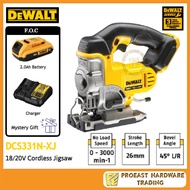 DEWALT 'DCS331N-XJ' 18/20V Cordless Jigsaw 1battery,1charger ( DCS331N , DCS331 )