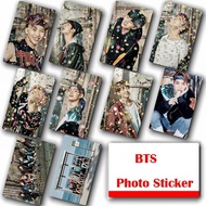 10Pcs/Set KPOP BTS Bangtan Boys HD You Never Walk Alone Photocard Crystal Card Sticker-Waterproof 5.