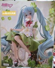 《AJ媽咪玩具鋪》現貨 25年3月  FuRyu 景品 初音未來 泡麵蓋公仔 Flower Fairy 四葉草