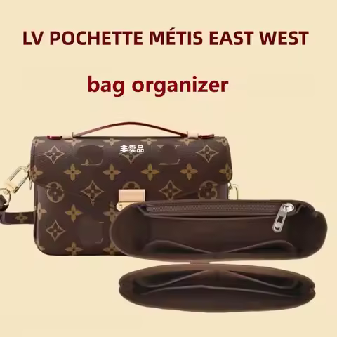 Bag Organizer For Lv Pochette Metis East West Makeup Bag Insert Customized Color