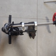 Four-Wheel Skateboard Modified Kart Kit Skateboard Steering Wheel Foldable