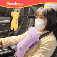 Hamshmoc Kids Car Safety Seat Belt Pillow Soft Comfort Neck Shoulder Support Protection Baby Travel Pillow Neck Headrest Cushion for Children Safety Travel
