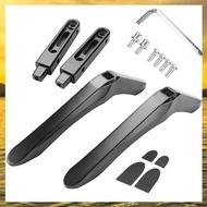 (HARB) Steel TV Base for LCD Pedestal Screen Stand Home Universal Monitor Riser for 32 to 65 Inches