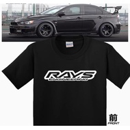 100% Cotton New Style 25 Years Street Car Modified T-Shirt RAYS Series M3 M5 BRZ Forester FK8 EG6 CL