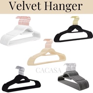 Non-Slip Velvet Hanger - 1 Lusin Premium Velvet Hanger All color