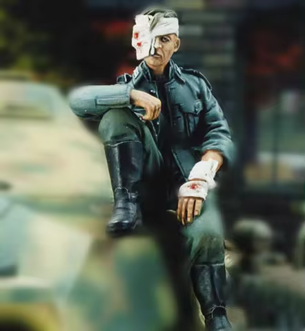 A307# 1/35 Resin Figures Model, Only Figures, Unpainted Unassambled