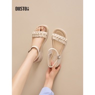 DUSTO Wedge Heel Sandals Women Thick-Soled Heightened DW25X1207A