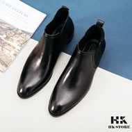 CHELSEA BOOTS classic 100% genuine cowhide, soft on feet - youthful and fashionable style - genuine 