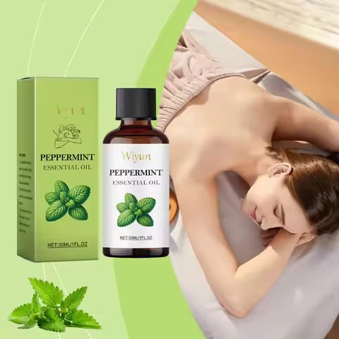 Multi Functional Massage Essential Oil Peppermint Body Massage Oil Moisturizing Skin Care, Lightweig