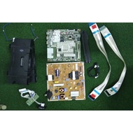 (612) LG 55UM7600PTA Mainboard, Powerboard, LVDS, Cables, Sensor. Used TV Spare Part