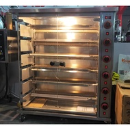 Commercial whole chicken brazilian bbq kebab rotisserie grill machine
