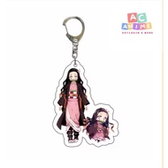 Fire Pillar Keychain, Wind Pillar, Love Pillar, Kasumi Pillar, Water Pillar, Snake Pillar, Keychain 