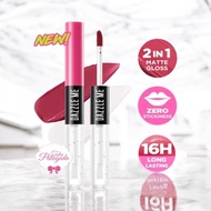 Dazzle Me Matte & Gloss Lip Cream Duo - Dazzle Me Lip 2in1 - Dazzle Me Duo