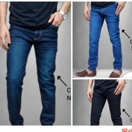 🔥Local Delivery 🚚 COD Seluar Jeans Lelaki Men Slim Fit Jeans Streachable  Casual Mens Slim Fit Jeans
