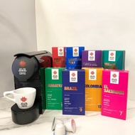 [Capsule Starter Kit] Jewel Coffee Gemma Coffee Capsule Machine + Specialty Coffee Capsules - Family