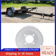 newlanrode 8x3.75 4.80-8 Trailer Wheel Rim 4 Holes High Strength Steel 8 Inch Hub for Hauler Warehou