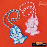 Kandi Dabin necklace - Dabin necklace - rave edm festival DJ festival accessories