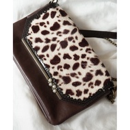 axes femme shoulder crossbody bag Japanese Brand Leather