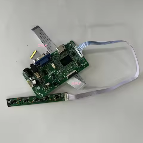HDMI-Compatible VGA EDP Controller kit for B156HTN03.8 B156HTN03.0/1 B156HTN03.6 B156HTN03.5 B156HTN