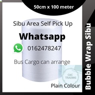 Bubble Wrap Sibu 50cm wide x 100m long